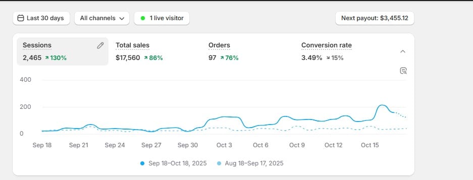 Store sales screenshot 08